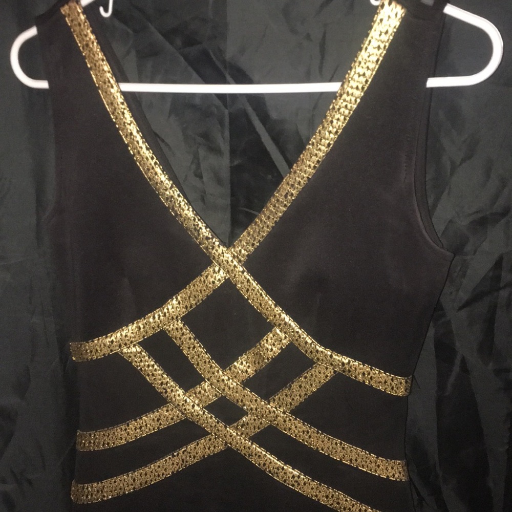 black dress
